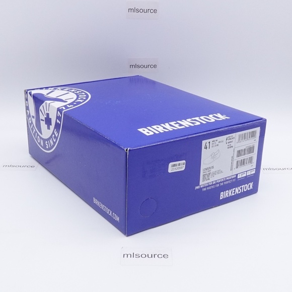 NEW Birkenstock London BS Clogs 1018996 Whale Gray - Picture 9 of 10